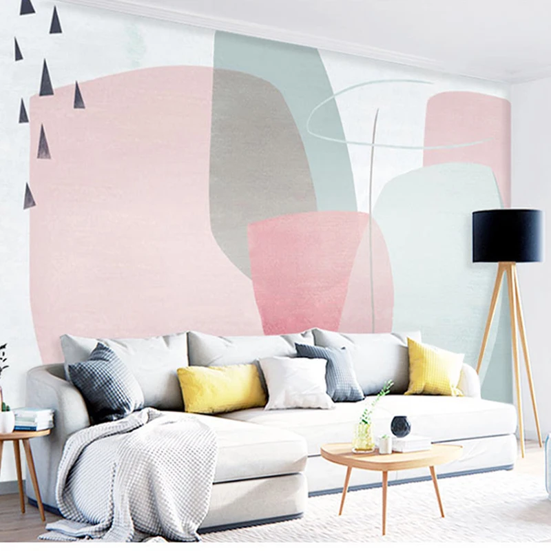 desenhos animados mural wallpaper para meninas papel 01