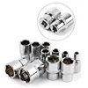 1Pc 4MM  5MM  6MM 7MM 8MM 9MM 10MM 11MM 12MM 13MM 14MM 1/4" Socket Wrench Head Sleeve Double EndHand Tools 5