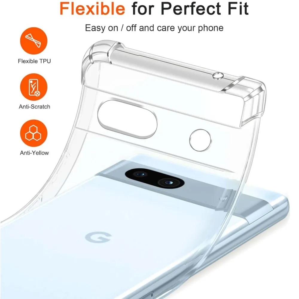 Durable Clear Shockproof Air-Bag Phone Case