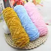Plush Yarn Soft Chenille Yarn for Knitting DIY 100% Polyester  Velvet Yarn Amigurumi Accessories  1 Skein 100g 130M 6