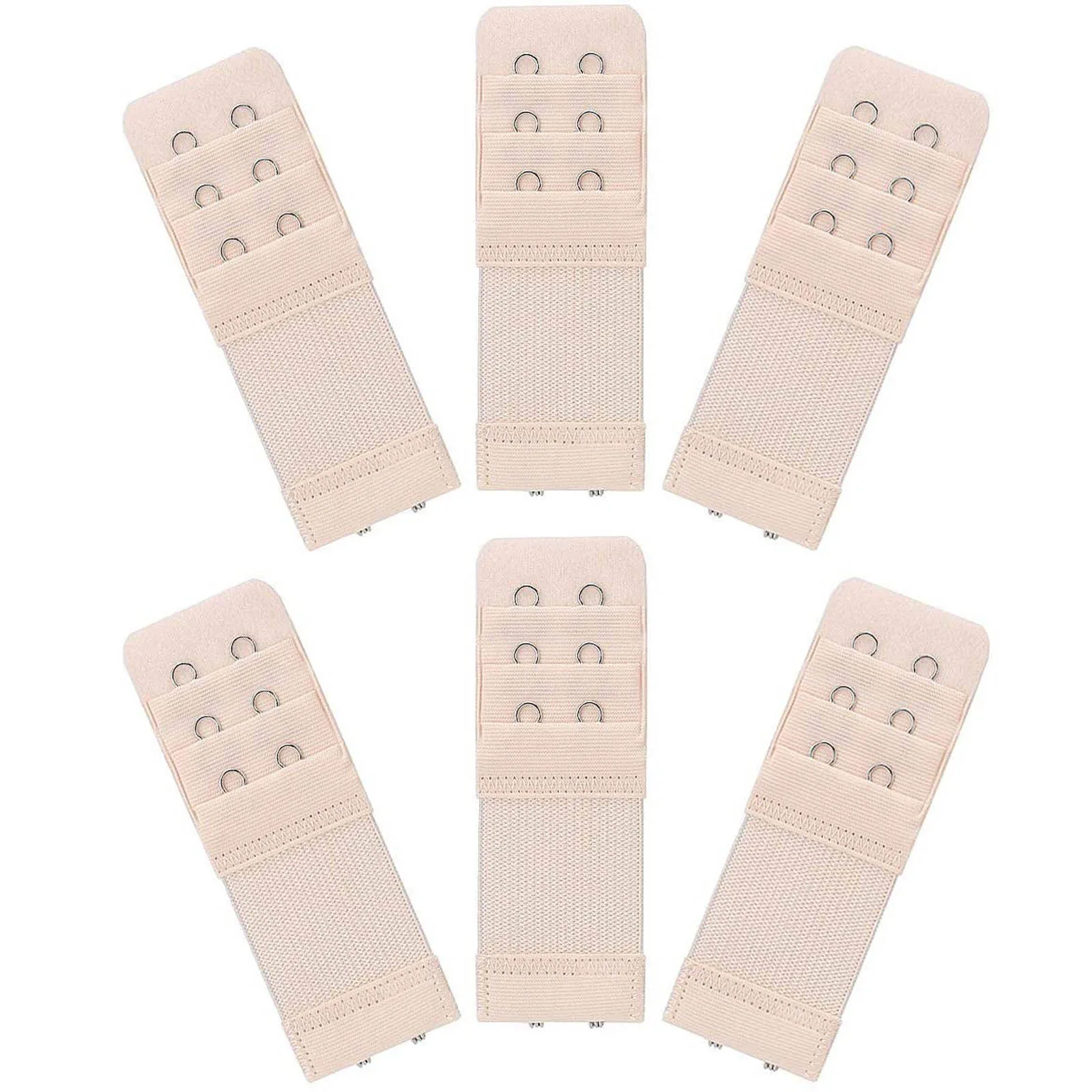 6Pcs Bra Extender Strap Buckles Underwear Adjustable Extension Straps Hook Expander Bras Intimates Strap Bra Accessories