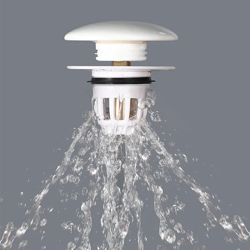 Bathroom Sink Plug Push-Type Anti-Rust