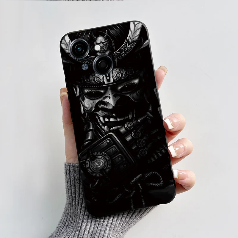 Black Myth Wukong Shockproof Silicone Phone Case - Tecno Spark Go/Pop Series