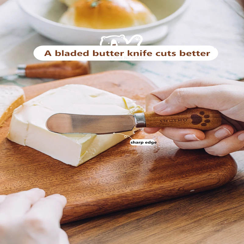 FFENYAN Discount Kitchen Scraper Small Mini Spatula Spoon Baking Bread  Sandwich Butter Spreader Knife 