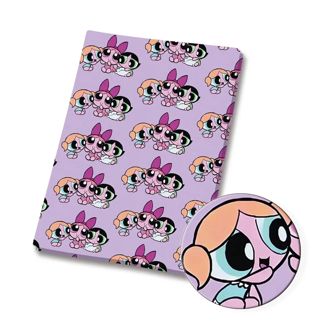 Cartoon Fabric DIY Handmade Sewing Patchwork Quilting Baby Dress Home Sheet Printed Fabric 140*50cm Kids