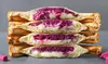 Global hot selling Hot press sandwich oven, bursting toast burger machine double head sandwich maker for home or commercial use 5