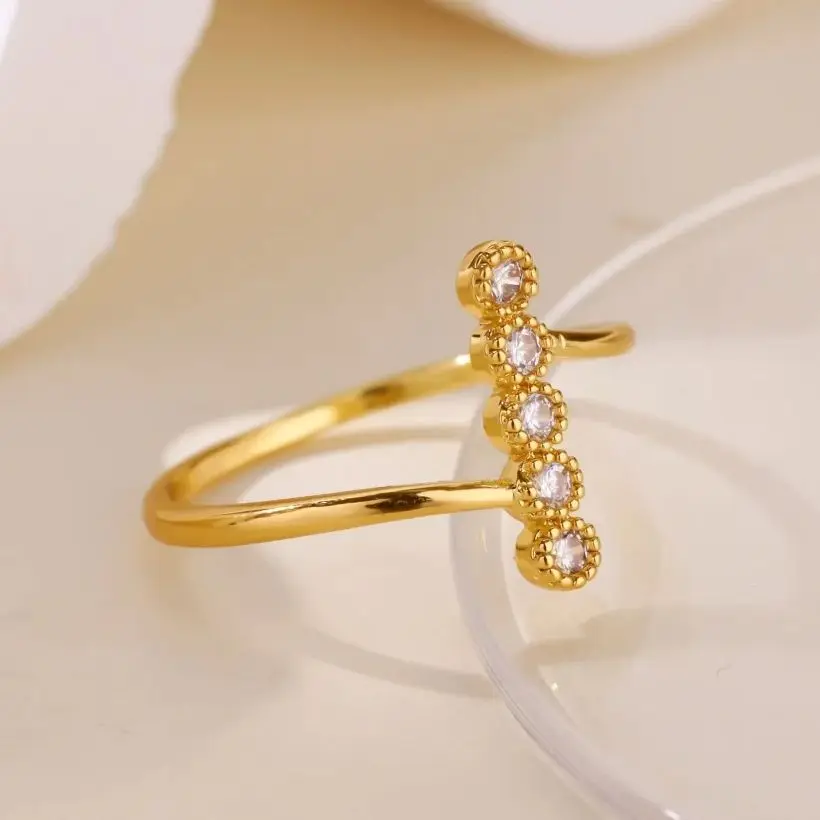 Vertical Ring Stainless Steel for Women