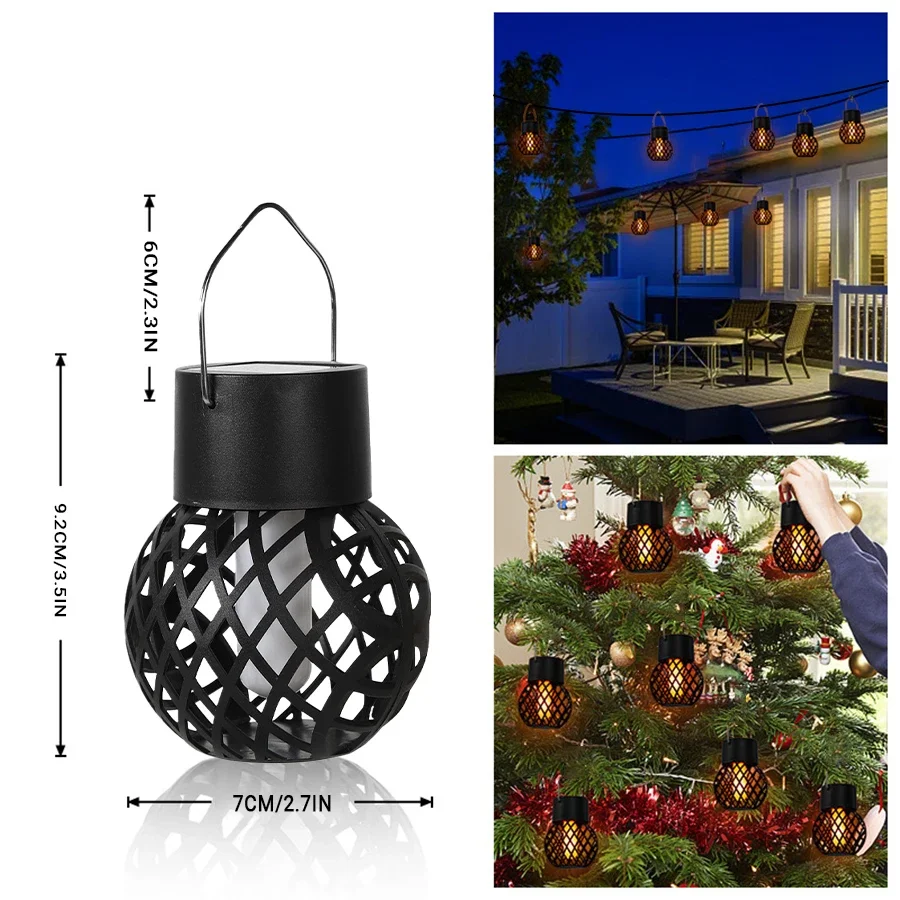 4 Lampade Solari Da Esterno Homdat Con Luci RGB, Impermeabili IP65, Vetro Infrangibile, Carica 600mAh, Per Giardino E Terrazzo