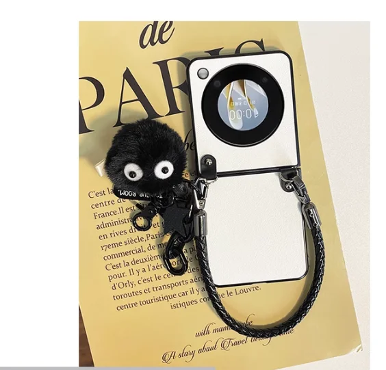 DIY Fashion Flower Short Chain Phone Case - Cute Design