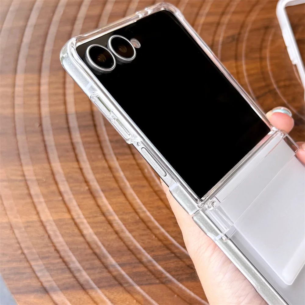 Shockproof Hinge Protection Phone Case - Hard Plastic Protective Cover