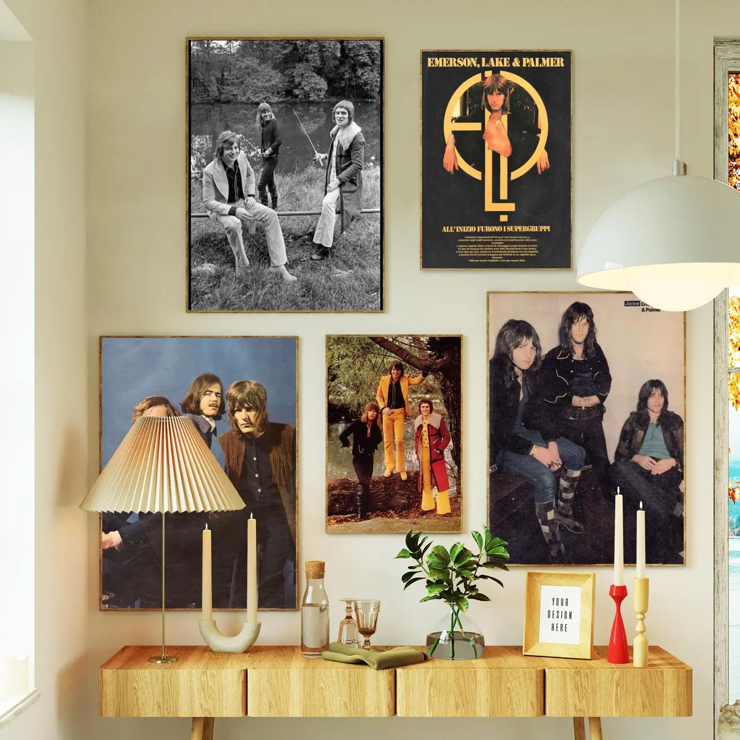 Lake & Emerson Emerson Canvas Painting Poster Prints Wall Art Poster Per Modern Family Living Room Home Decor