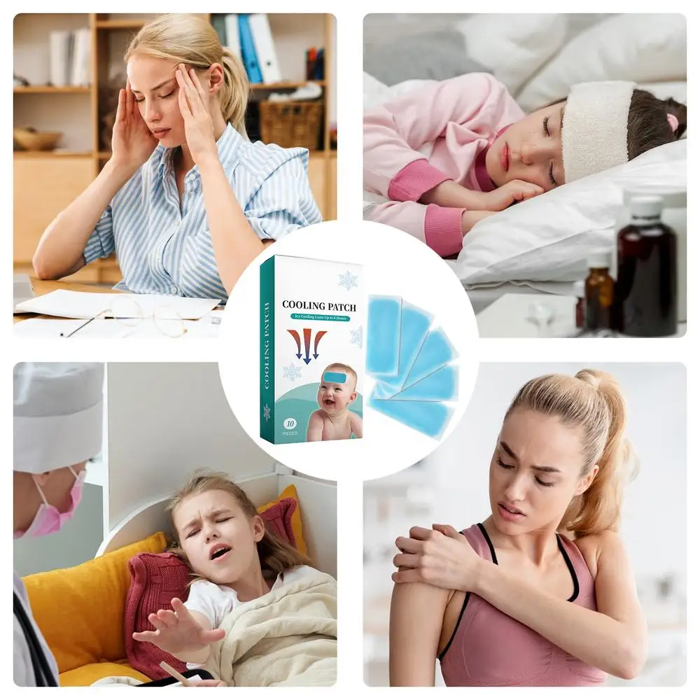 Kid Cooling Patch For Heat Stroke & Fever