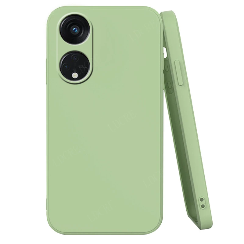 HAOYE Cover Per OPPO A98 5G – Custodia TPU Ultra Sottile Con Placcatura Colorata E Airbag Antishock (Rosso)