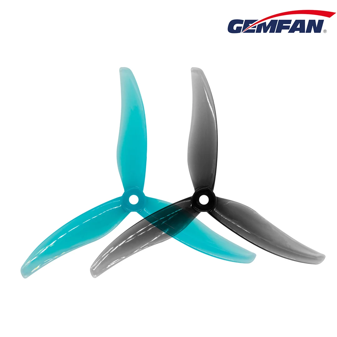 

2Pairs 4pcs Gemfan Hurricane 5536 5.5X3.6X3 3-Blade PC 5.5inch Propeller for RC FPV Freestyle Drones DIY Parts