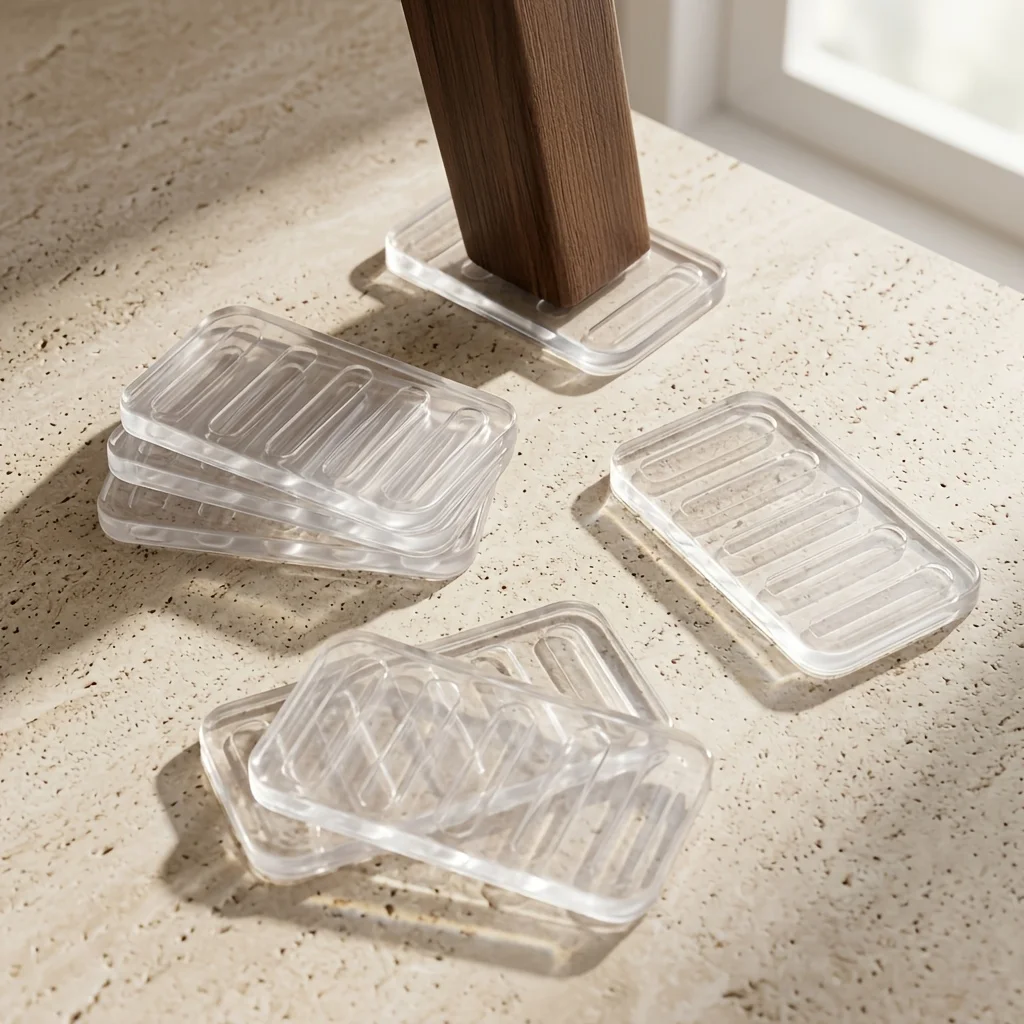 Premium Adjustable Table Levelers - Anti-Slip Furniture Pads with Sturdy Stabilizers