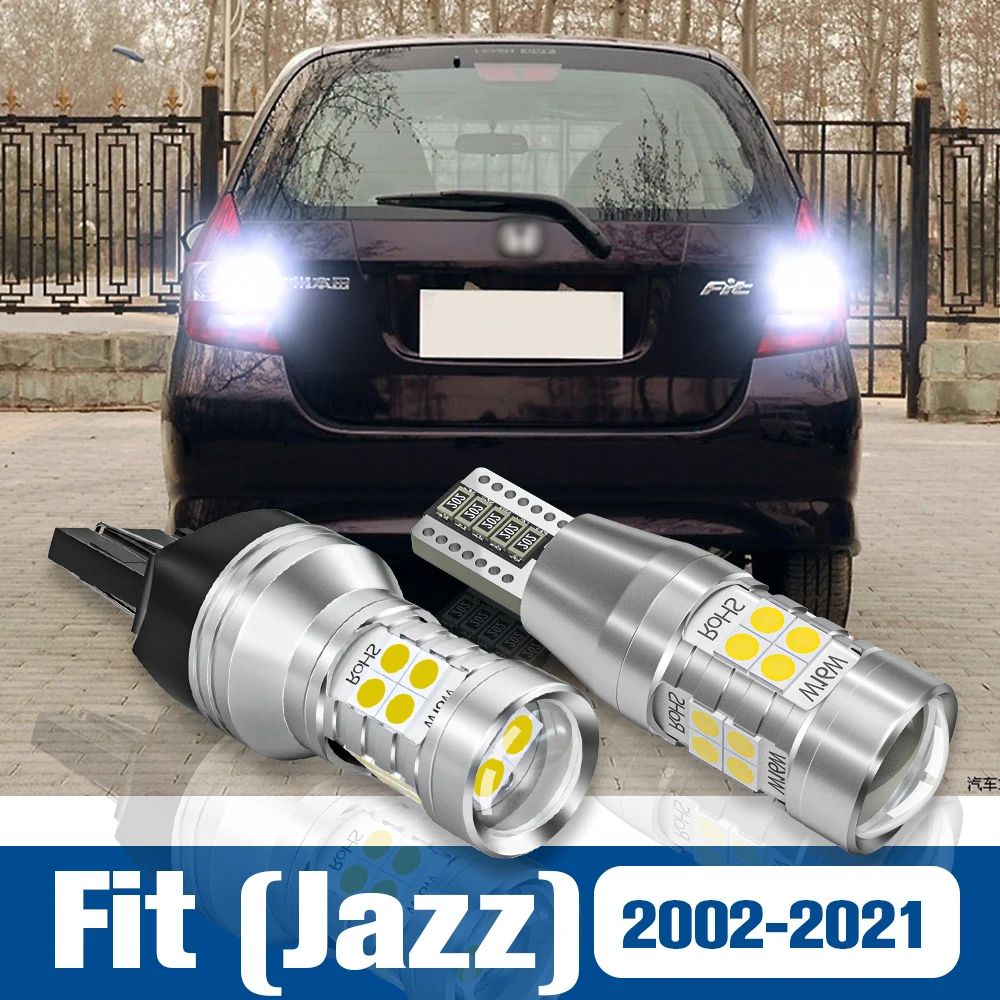 

2pcs LED Reverse Light Back up Lamp Accessories Canbus For Honda Fit Jazz 2002-2021 2007 2008 2009 2010 2011 2012 2013 2014 2015