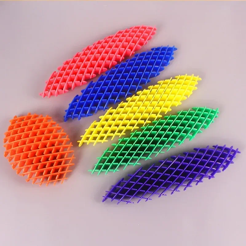 Fidget Toys Worm Novel Six Sided Small Decompression Artifact Stress Relief Weird Worms Kids Hand Relief Toy