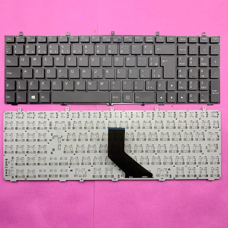 

Brazil Laptop Keyboard For Clevo W350 W670 W370ET W655 W350SK W370ST W350ST W350ET W650 W670SC Series BR Layout