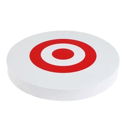 Enhanced Foam Target for Outdoor Archery Practice, 25cm - Professional Shooting Accessory (White)