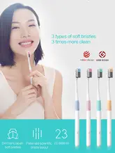  Toothbrush Soft Bristles Portable for Travel HOT SALE DR·BEI Ultra-fine Gum Care Bass 