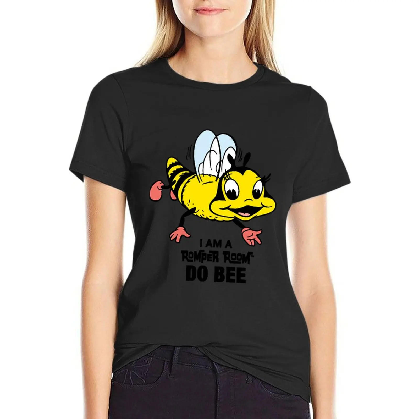 

Romper Room Do Bee T-Shirt plus size tops anime clothes tight shirts for Women