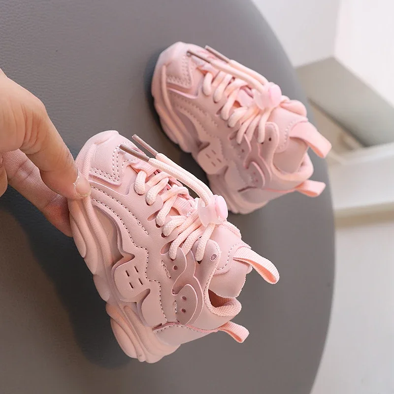 Toddler Sport Shoes Fashion Cross-tied Newborn Breathable Boys Sneakers Spring Autumn Baby Girls Garden Walking Shoes Kid G07223 baby shoes children sports shoes