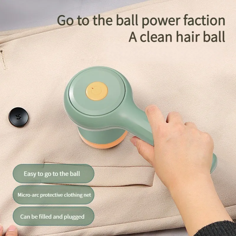 

Electric Pellets Lint Remover For Clothing Hair Ball Trimmer Fuzz Clothes Sweater Shaver Spools Removal Device Rechargeable USB