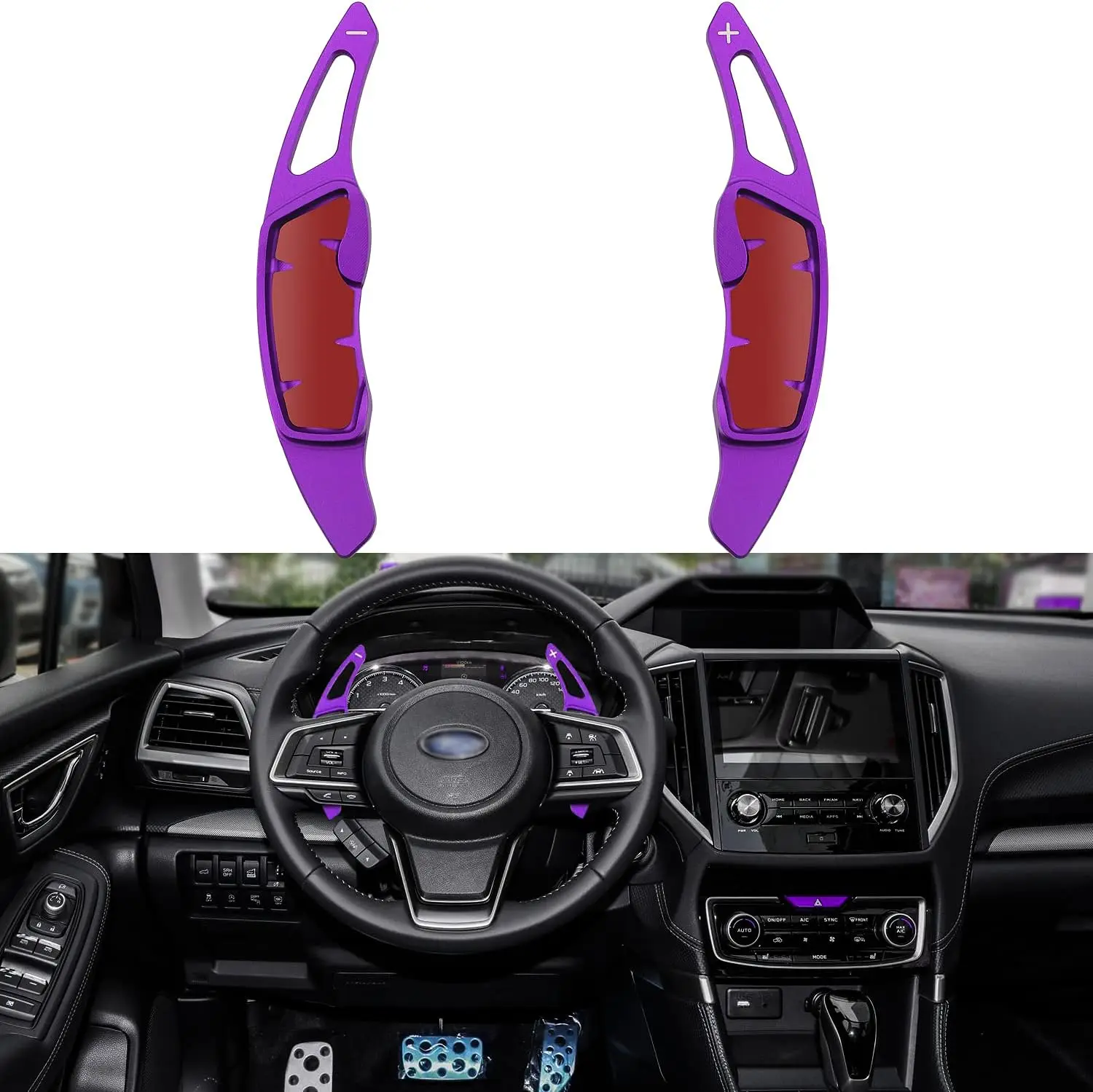 Steering Wheel Shifter Shift Paddles Steering Wheel Shifter Extended Fits For Subaru Forester Outback XV BRZ WRX Impreza Crosstrek Legacy Accessories