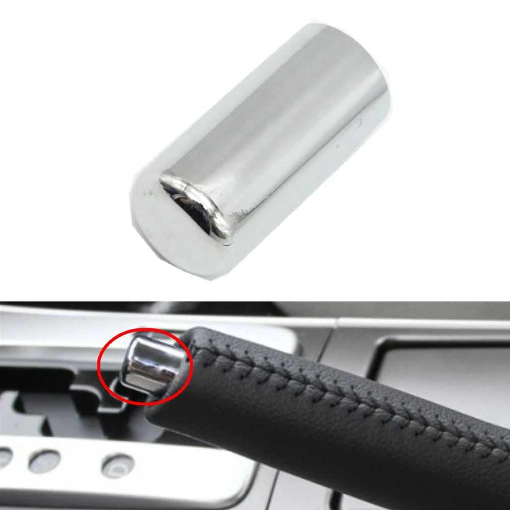 Car Metal Handbrake Lever Push Button Trim Cover For Mazda 6 M6 GG 2003 2004 2005 2006 2007 2008 handbrake switch cover handbrake button cover
