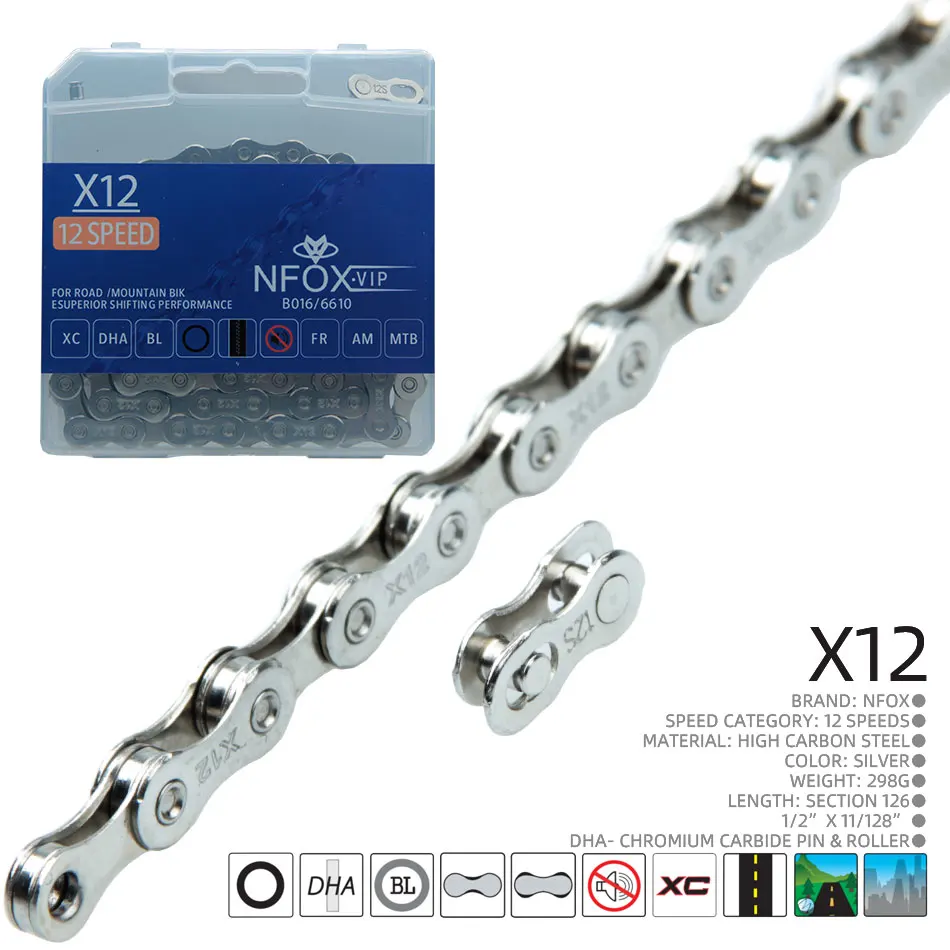 Mountain Road Bicycle Bike Chain X 8 9 10 11 12 24 30 33