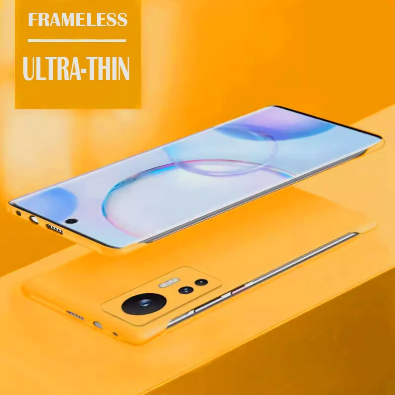 Custodia rigida per PC con retro trasparente senza cornice, per Xiaomi Mi 11 Lite, custodia 11T, 11 Ultra Pro, antiurto, ultra sottile_voghion.com