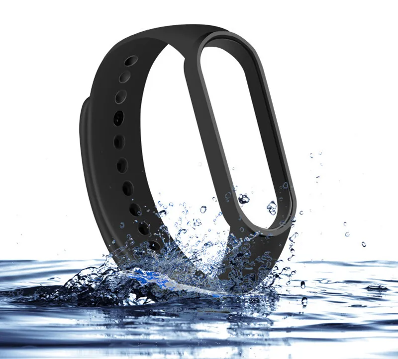 Uhrenarmbänder für Xiaomi Mi Band 7 6 5 4 3 Armband Silikon Handgelenk für Miband 5 6 NFC Ersatz Sportarmband für Mi Band 7 6 3 4 5 – Detail 8