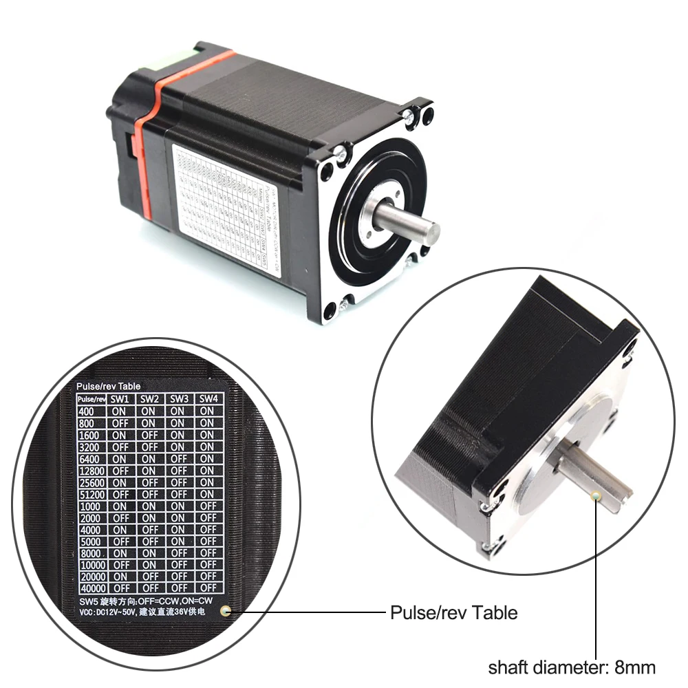 do motorista motor nema23 com servo 04