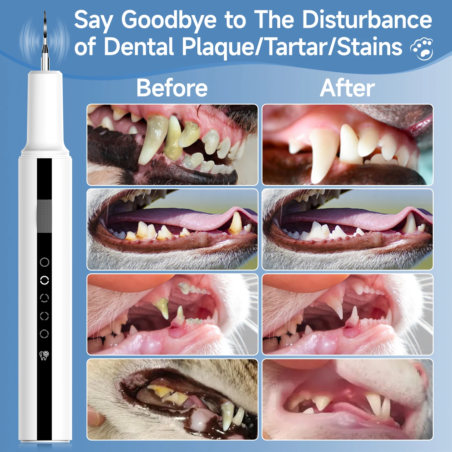 Ultrasonic Pet Dental Cleaning Tool 4