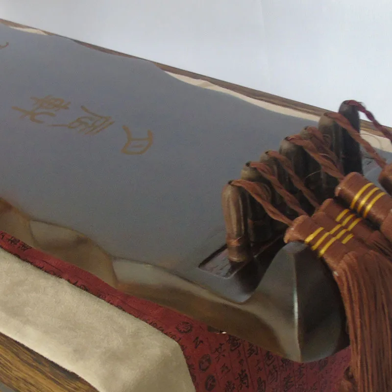 Guqin Luoxia style handmade raw lacquer professional performance