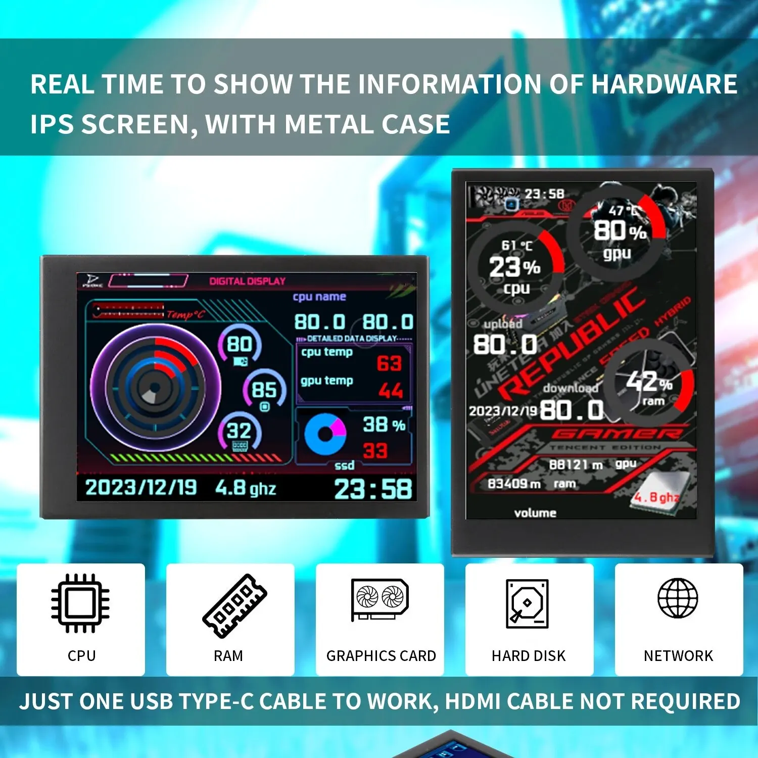 Ż 3.5 ġ IPS CŸ  ȭ ǻ CPU GPU RAM HDD  USB ÷ ο AIDA64