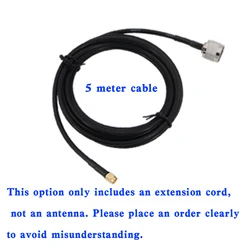 Omnidirectional Outdoor Waterproof Mobile Signal Amplifier Antenna (5 meter cable)