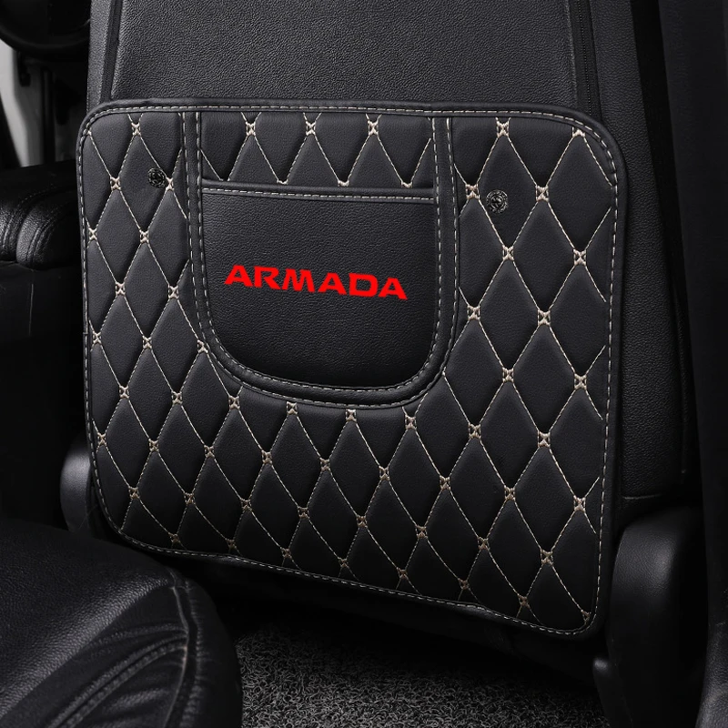 

Персонализированная защитная накладка на автомобильное сиденье для Nissan Armada, индивидуальный комплект чехлов на автомобильные сиденья для женщин, роскошные автомобильные аксессуары