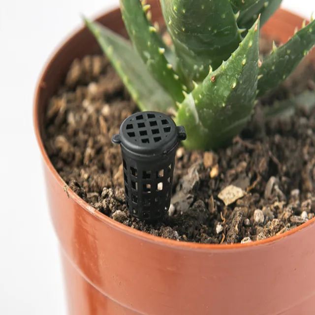 5Db -Es Műtrágya Doboz Bonsai Szerszám Fedél Kosár Kupola Tok Műanyag Növényi Hiba Hordozható Óvodai Edények - Image 4