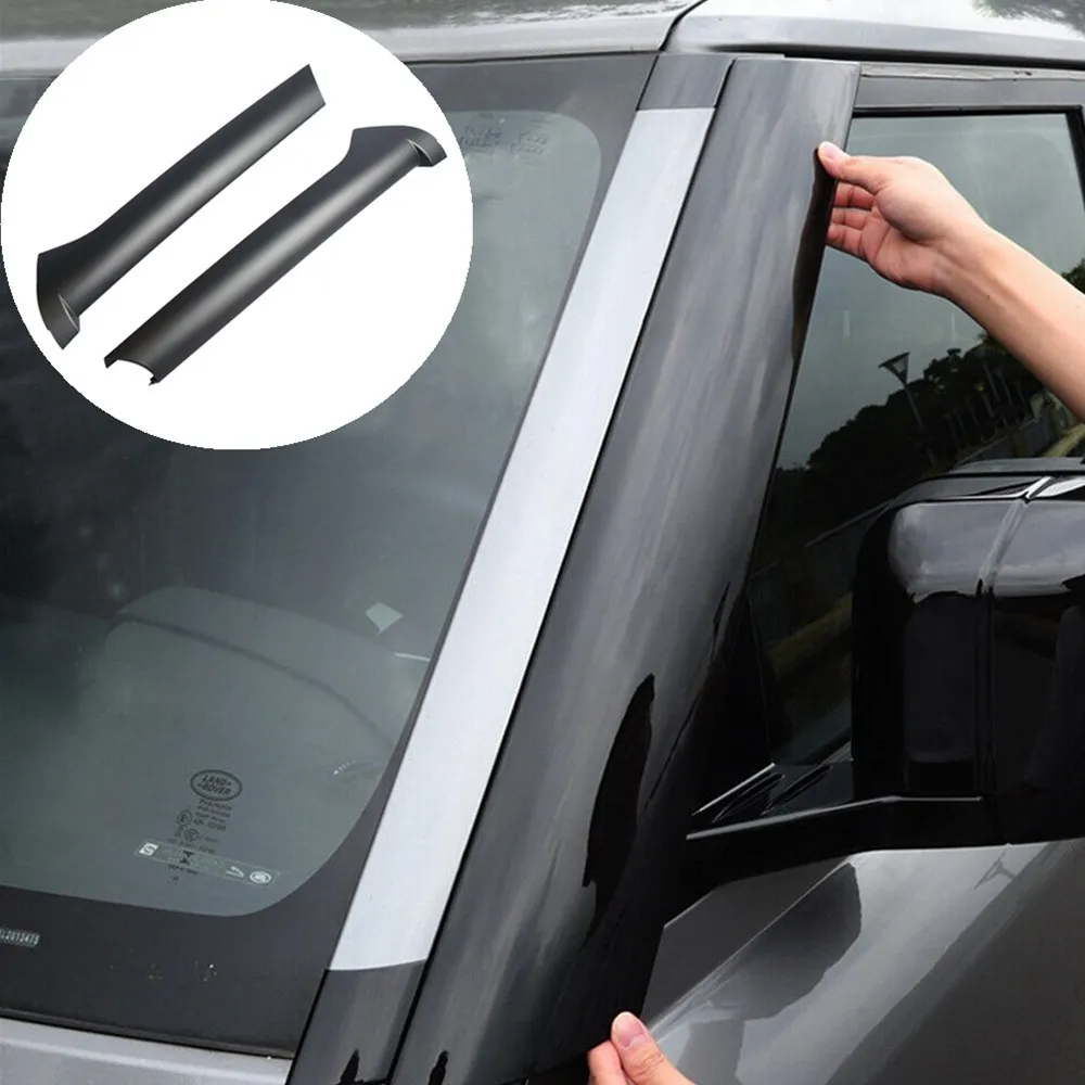 Car Accessories 1Pair Right&Left Side Front Windshield Outer Trim Pillar Molding Land Rover Discovery 2 1999-2004 DCB500060PMA DCB500070PMA