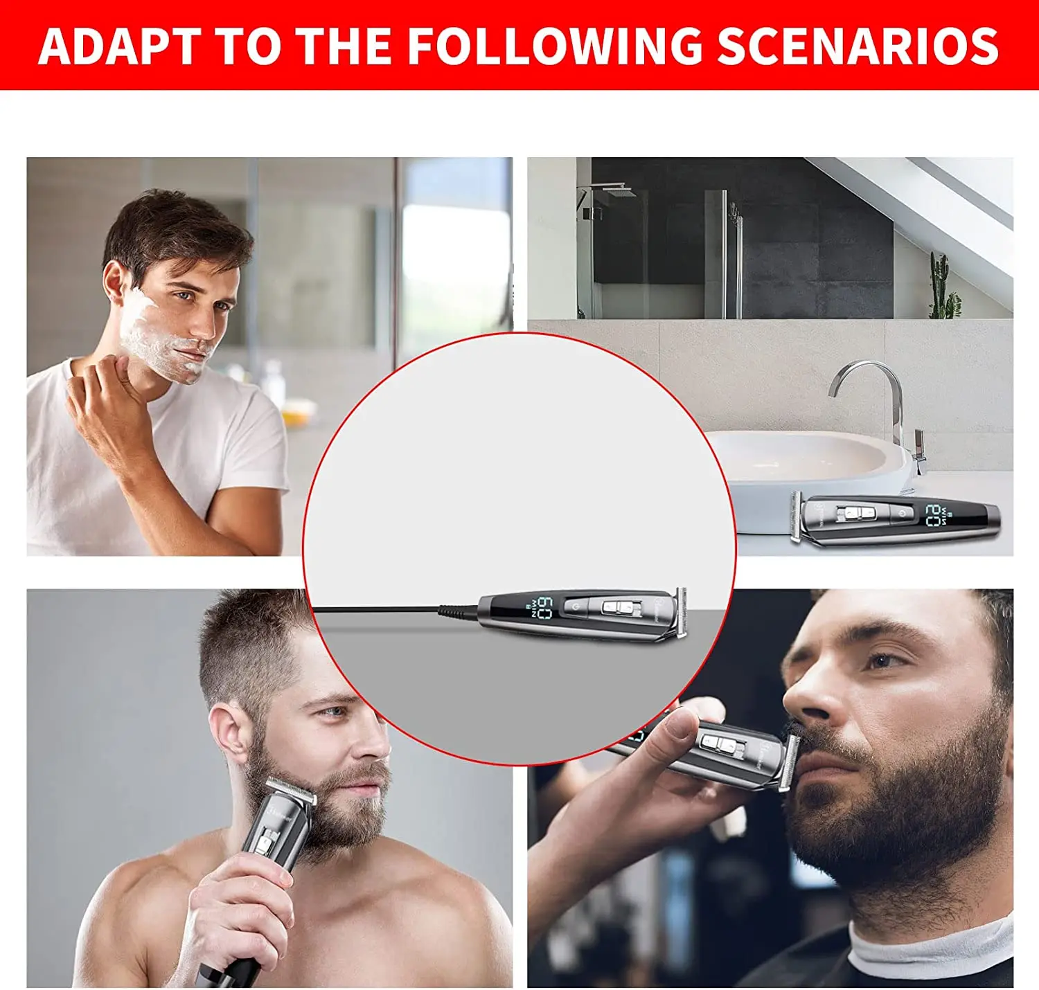 USB Charger Cord Compatible with Hatteker Hair Clipper Beard Trimmer Grooming RFC-588 RFC-598 RFC-692 for Men Cordless Razor Rep charging cable,usb charging cable,shaver charger