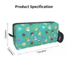 Animal Crossing Game Makeup Bag Pouch Zipper Anime Cartoon Cosmetic Bag Travel Toiletry Bag Organizer Storage Bag for Women 6