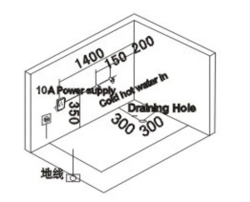 Freestanding Soaking Massage Acrylic Bathtub Bathroom Large Luxury Corner Whirlpool Spa Hot Tub With Option TV