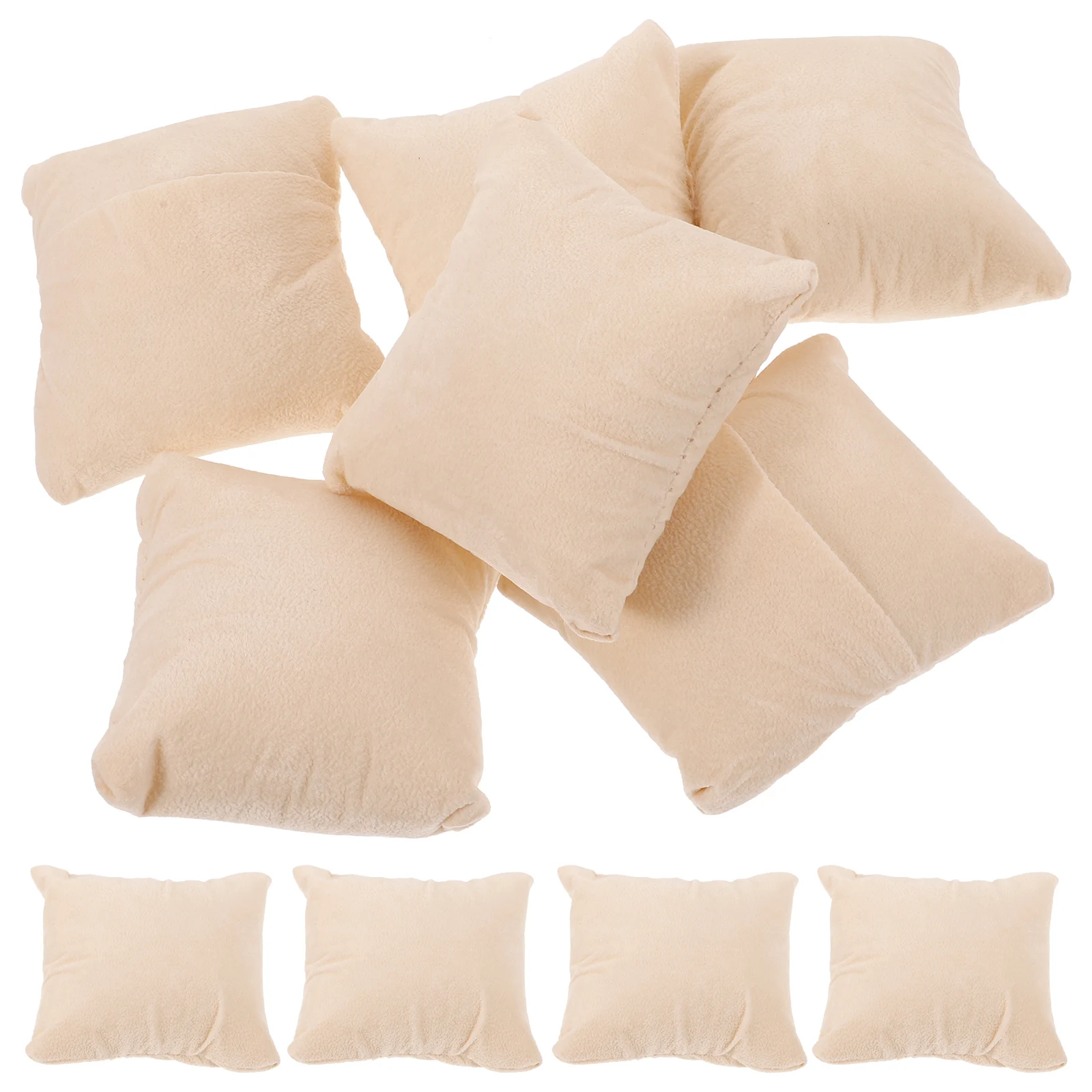 Velvet Watch Display Pillow Jewelry Bracelet Bangle Cushion Wristwatch Holder Show Counter Organizer 10pcs watch display stand