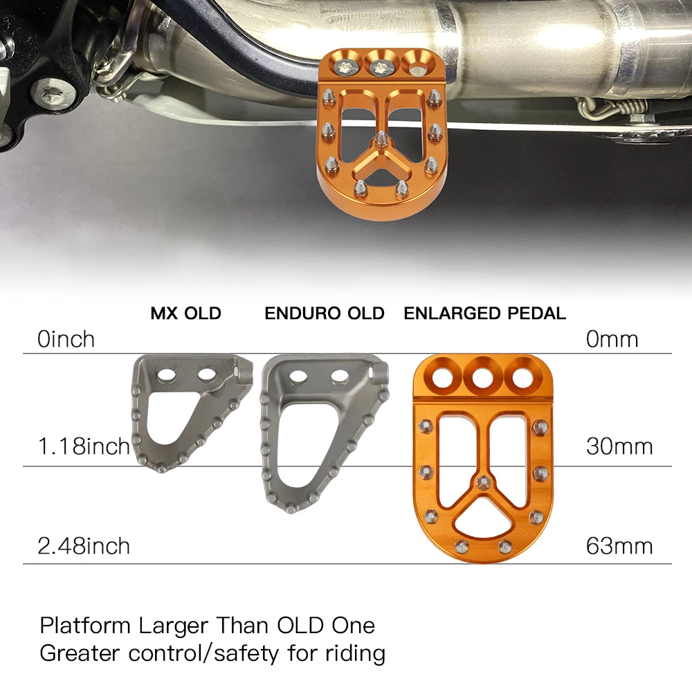 Clutch Brake Lever Set Motorcycle Rear Foot Brake Lever Peg Pad Extension For KTM 790 ADVENTURE 790 Adventure R/S-890 Adventure R S -