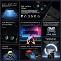 Портативная игровая консоль ANBERNIC RG477V в стиле ретро, 4,7-дюймовый LTPS, 64-битный игровой плеер, размер 8300, онлайн-многоплеер, потоковая передача RG 477 В — изображение 4