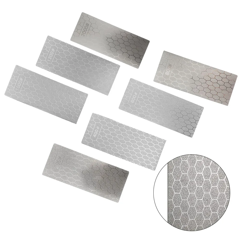 

Sharpening Stone Kitchen Household Diamonds Grindstone Whetstone Tool 200/400/600/800/1000/1200/2000 Grit For Beginners