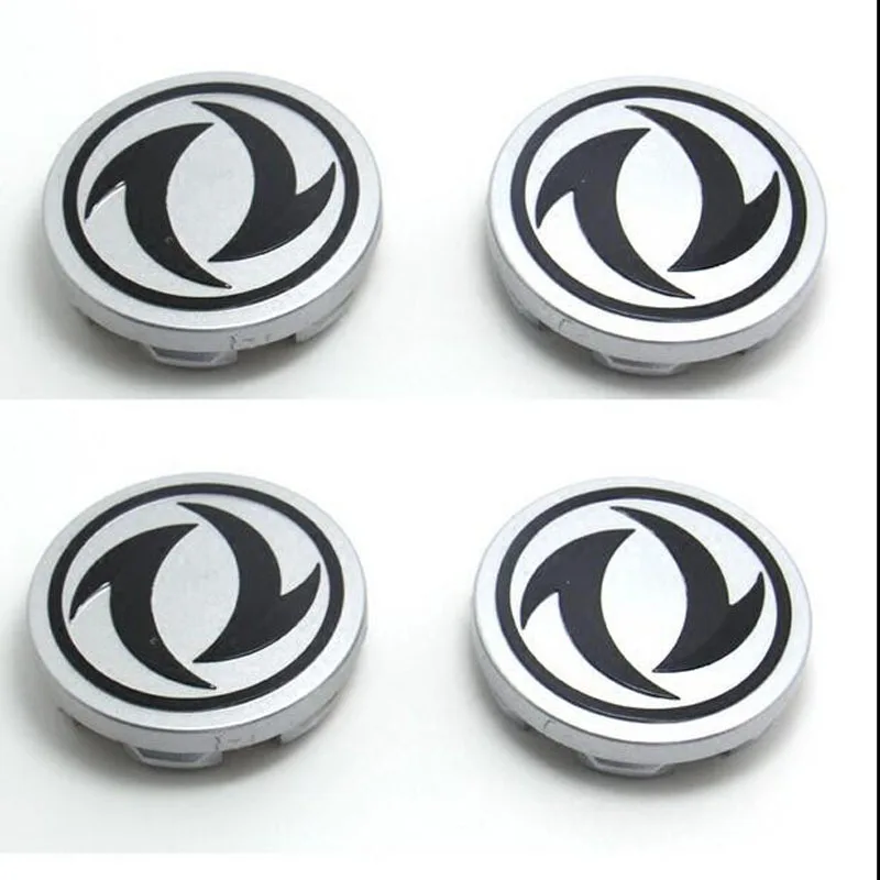 Wheel hub covers wheel hub caps 4pcs Hub cover wheel cover aluminum wheel center hubcap for DFSK Dongfeng Glory 330/360/370/580 Spare Part