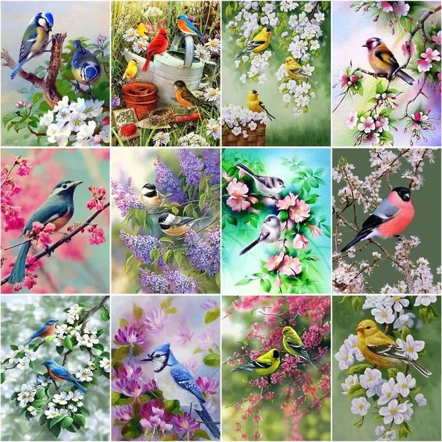 Diamond Painting Birds, Painting Kits, Home Decor