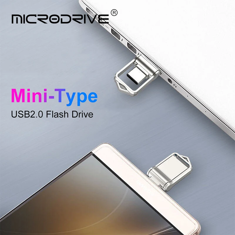 Dual Interface USB-C & USB Flash Drive - OTG Enabled